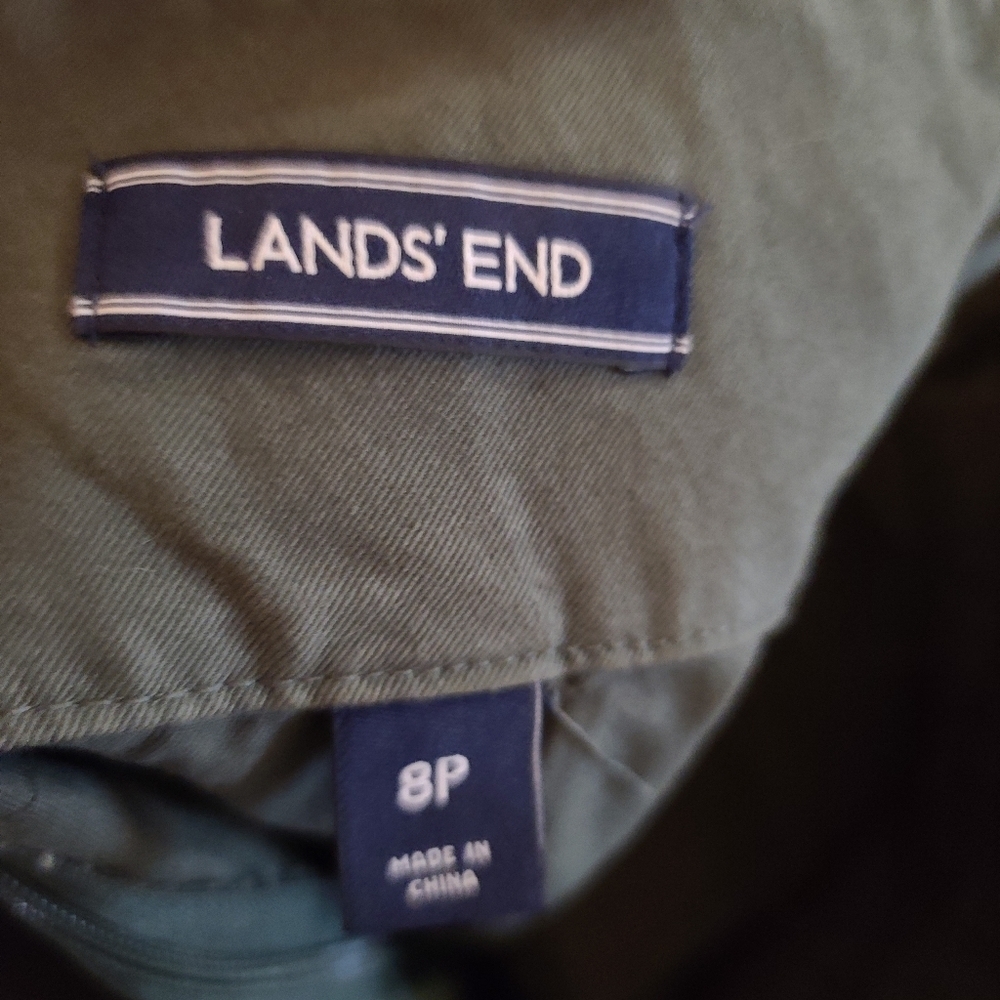 Lands' End Military Style Mini Skirt (B1) - Picture 3 of 5